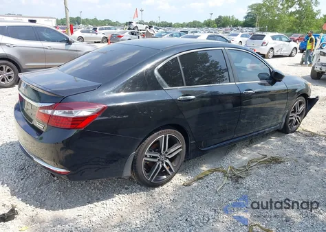 2017 Honda Accord Sport из США, поврежденный, VIN 1HGCR2F51HA270346